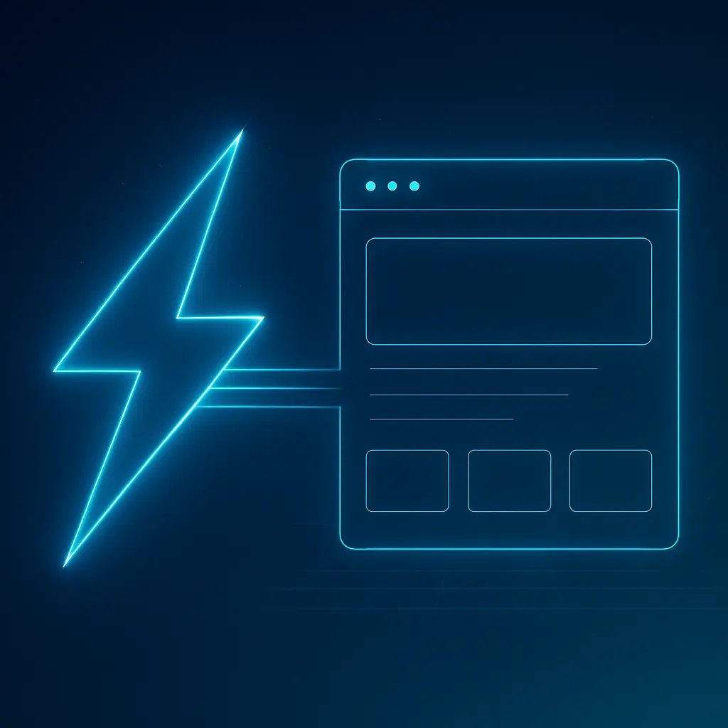 A precision-engineered layout illustrating speed, ownership, and reliability