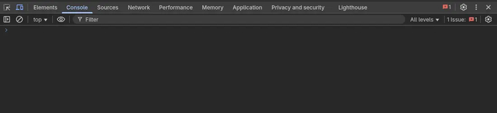 Console errors after